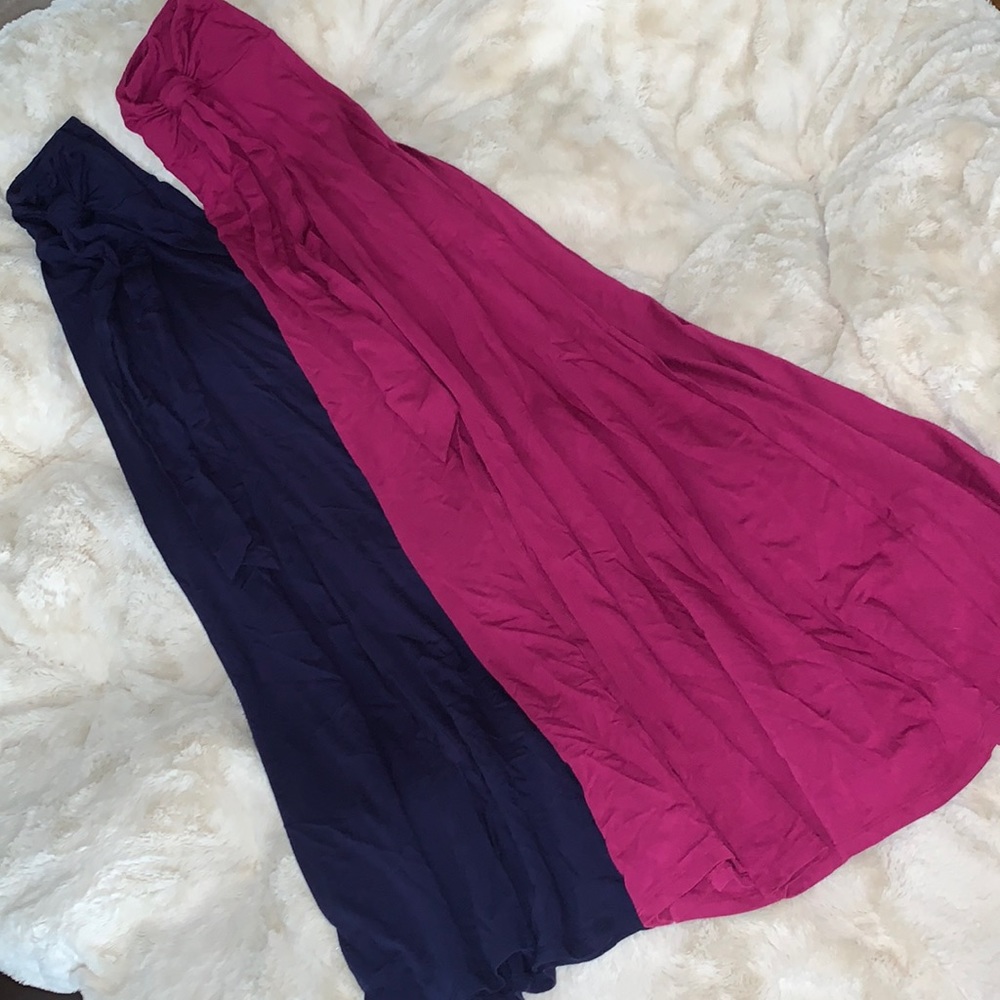 Agnes and Dora maxi skirts set